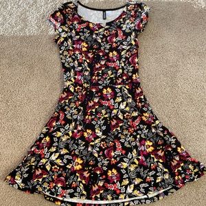 Black Floral H&M Dress